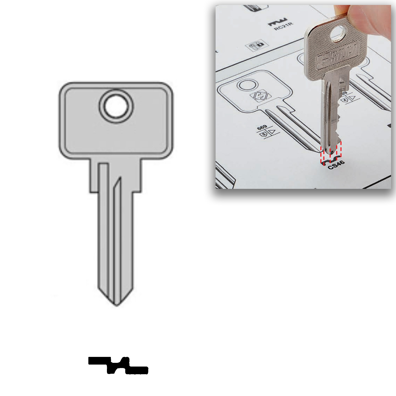 Vecam Vecam Riviera Hymer STS POS Keys for Gas Caps Caravans x2 - mr-key.com